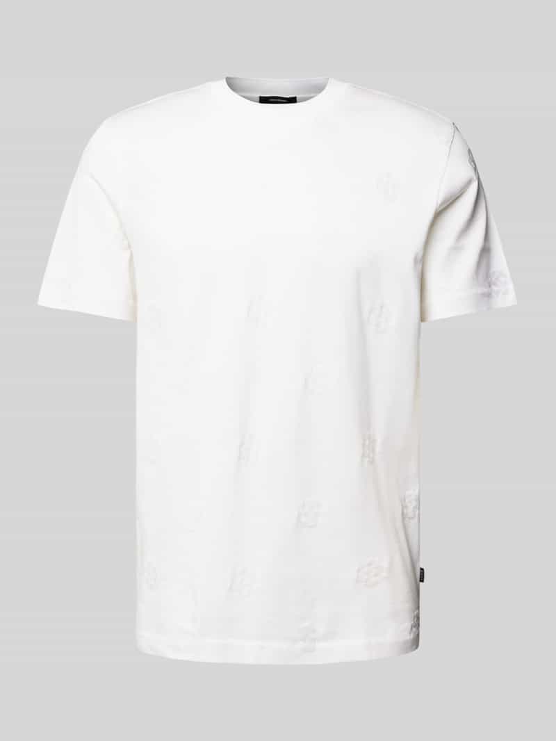 T-shirt z czystej bawełny model ‘Thompson’