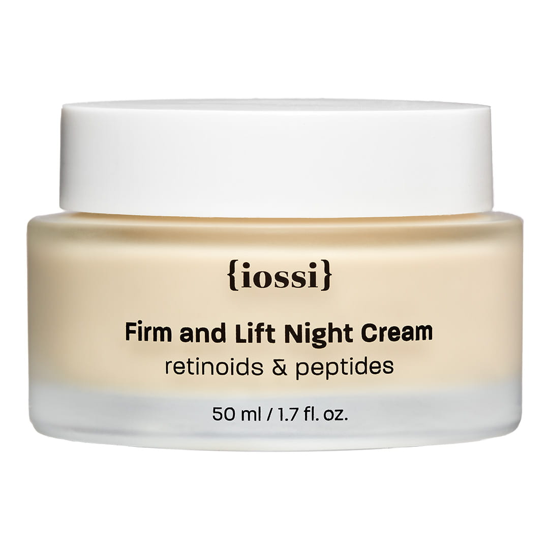 Iossi, Liftingująco-Ujędrniający Krem na Noc z Retinolem i Peptydem biomimetycznym, 50ml