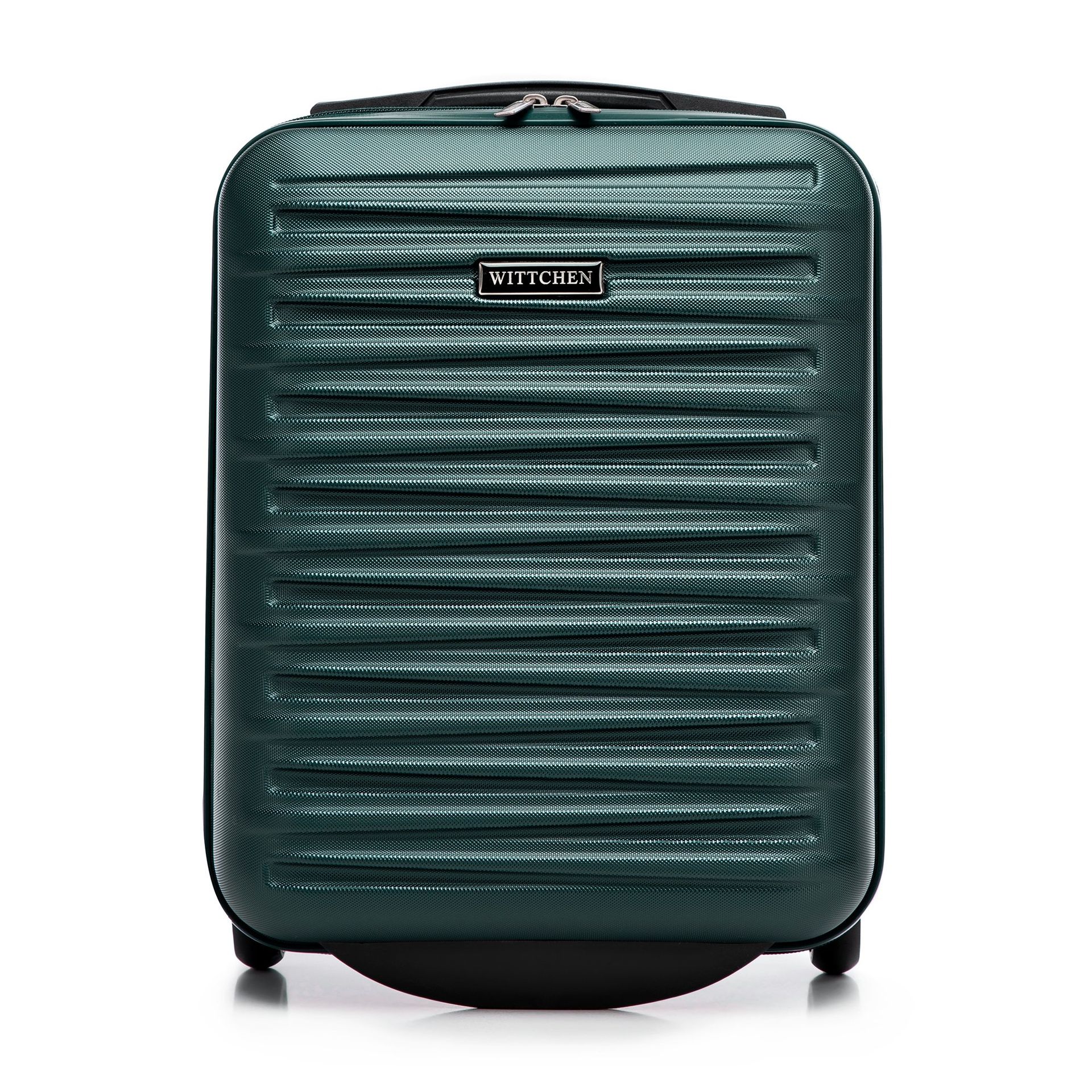 Walizka kabinowa z ABS-u zielona