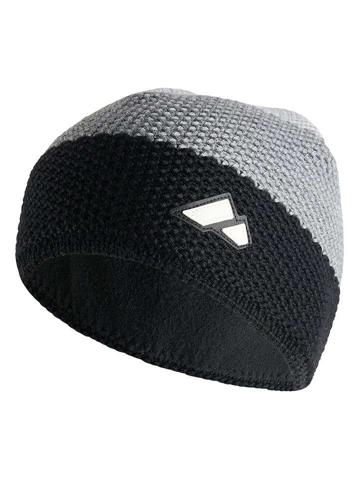 Zanier Czapka beanie w kolorze czarno-szarym