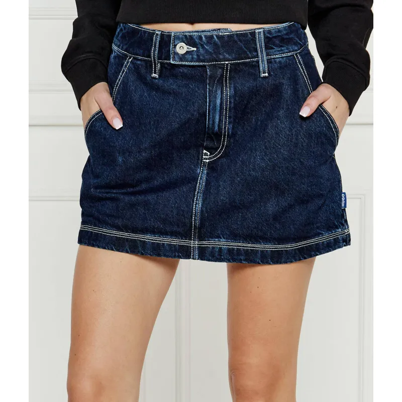 Hugo Blue Jeansowa spódnica Garalia_B