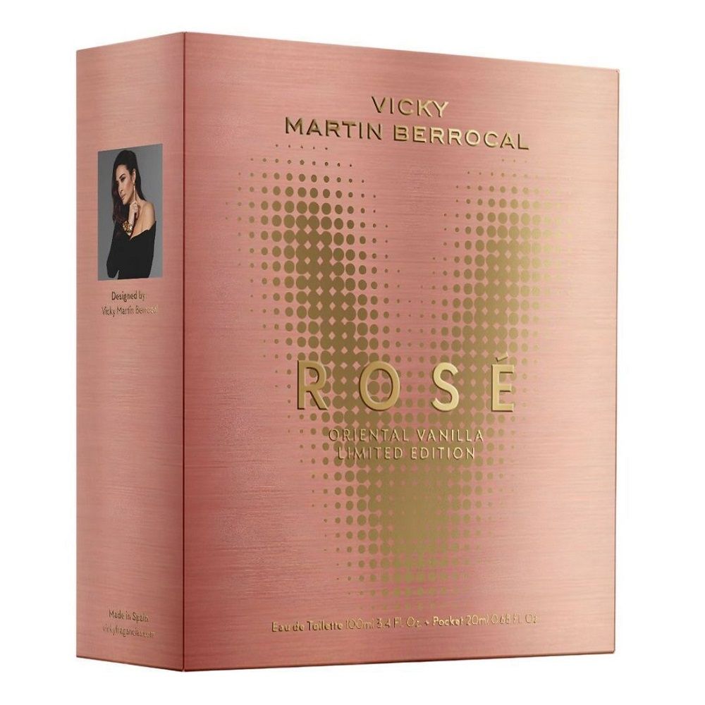 SET VICKY MARTIN BERROCAL Rose EDT spray 100ml + EDT spray 20ml