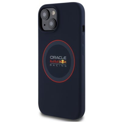 Etui RED BULL Silicone Red Ring MagSafe do Apple iPhone 14 Granatowy