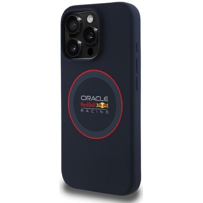 Etui RED BULL Silicone Red Ring MagSafe do Apple iPhone 16 Pro Max Granatowy