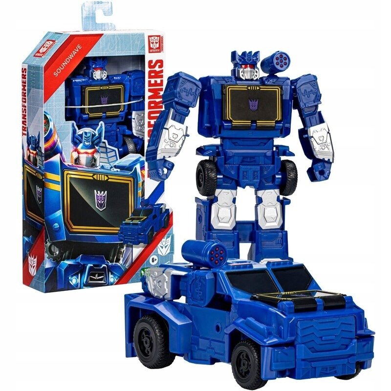 HASBRO Transformers Authentic FIGURKA DUŻA Soundwave ROBOT Samochód 2w1HASBRO Transformers Authentic FIGURKA DUŻA Soundwave ROBOT Samochód 2w1