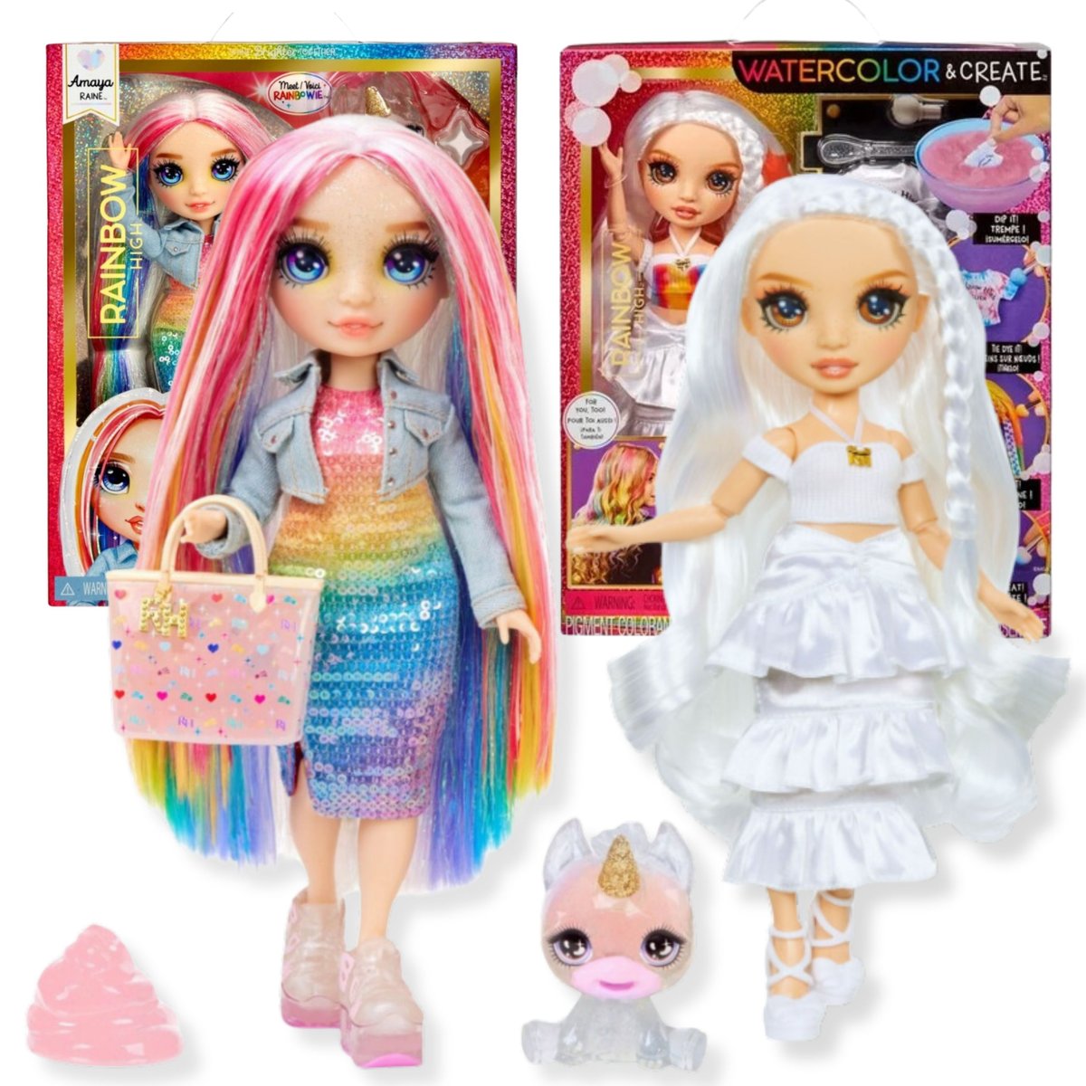 Rainbow High Zestaw Kreatywnych Lalek: 