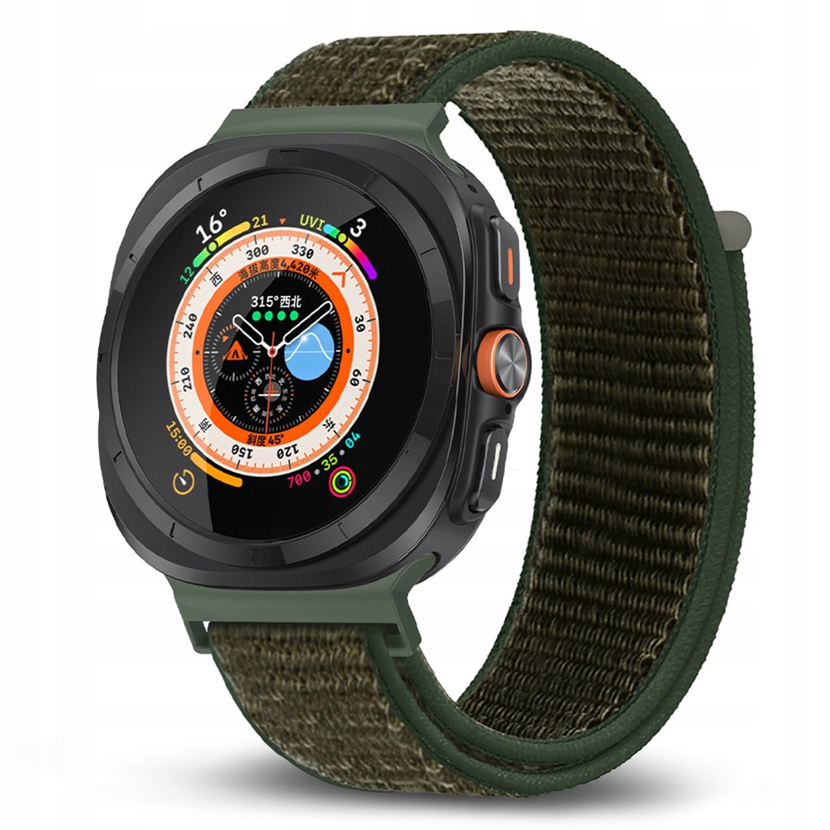 PASEK NYLONOWY ANTYALERGICZNY DO SAMSUNG Galaxy Watch Ultra SM-R705FZ 47mm