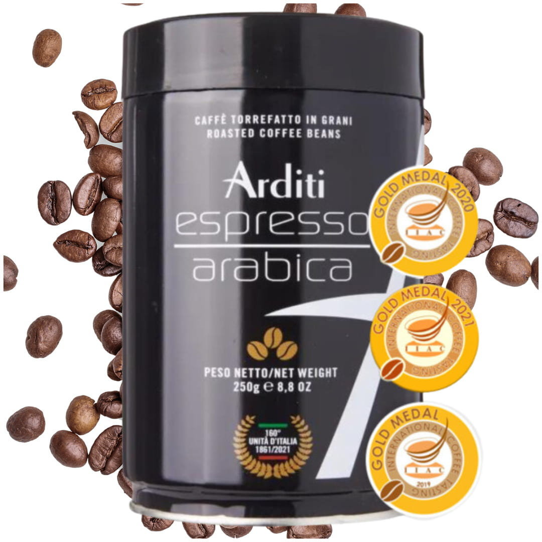 Arditi 100% Espresso Arabica 250G – Kawa Ziarnista O Wyjątkowym Smaku