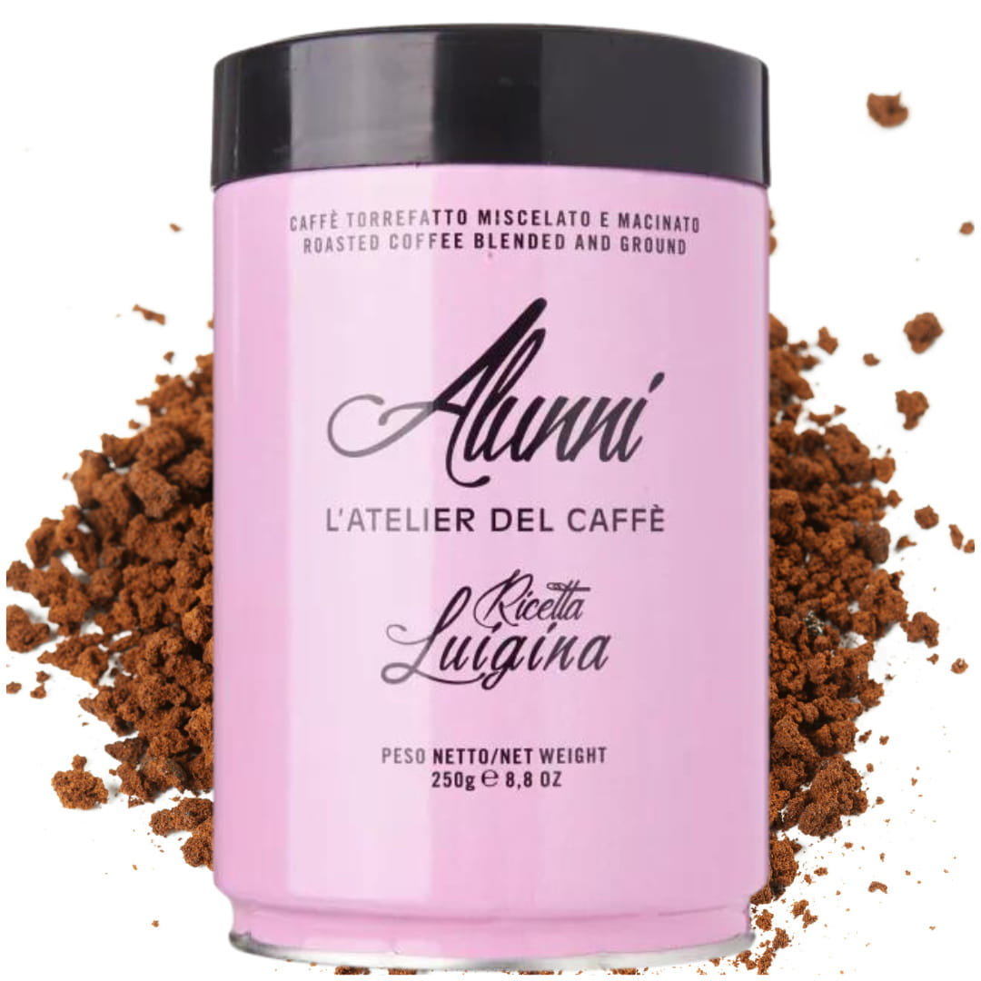 Alunni Luigina 250G – Włoska Kawa Mielona O Głębokim Smaku