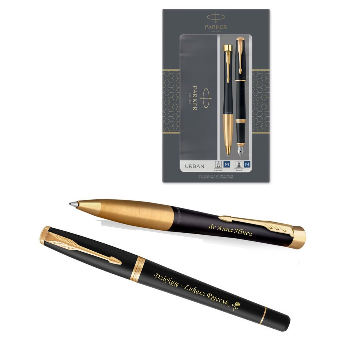 Zestaw PARKER URBAN GT z Grawerem