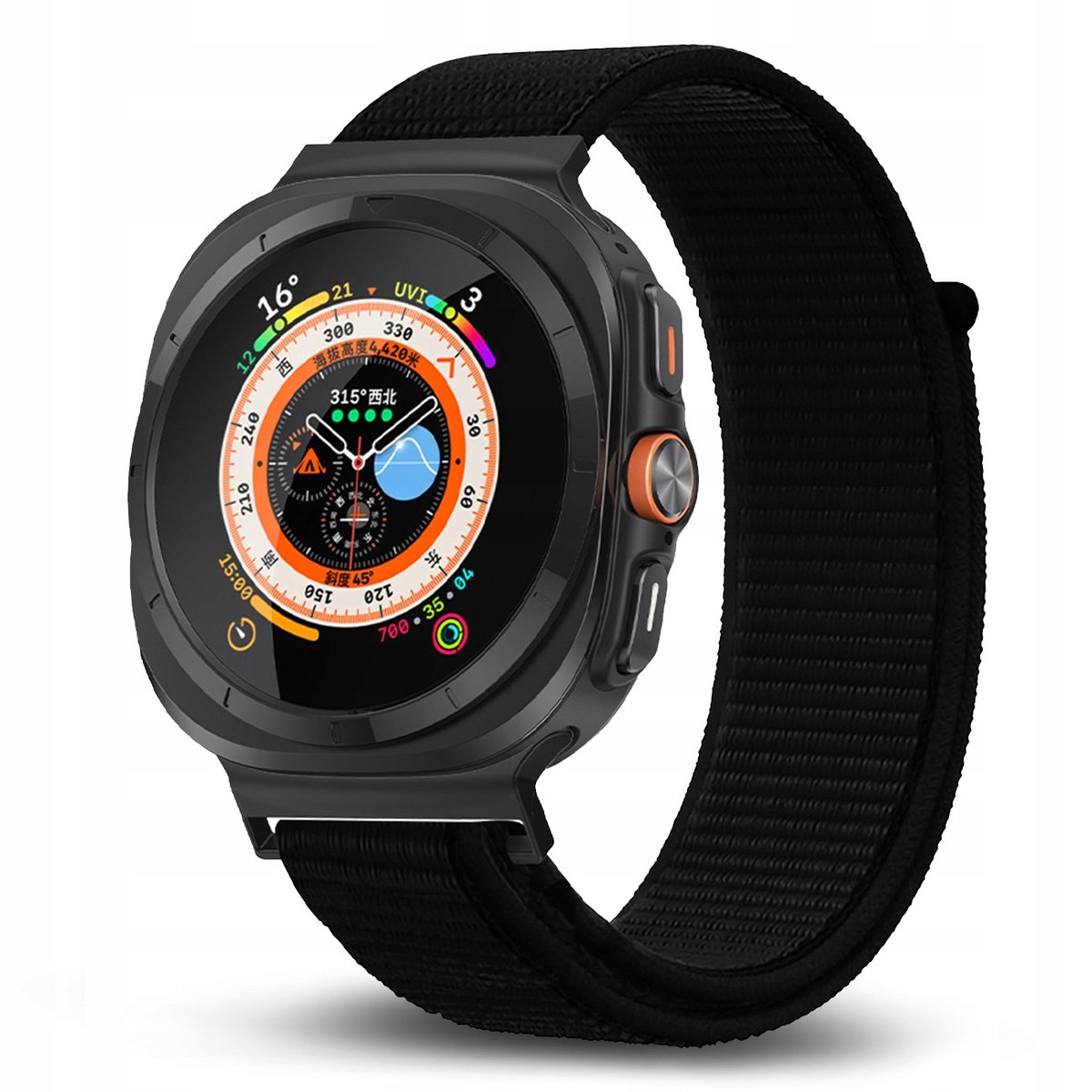 PASEK NYLONOWY ANTYALERGICZNY DO SAMSUNG Galaxy Watch Ultra SM-R705FZ 47mm