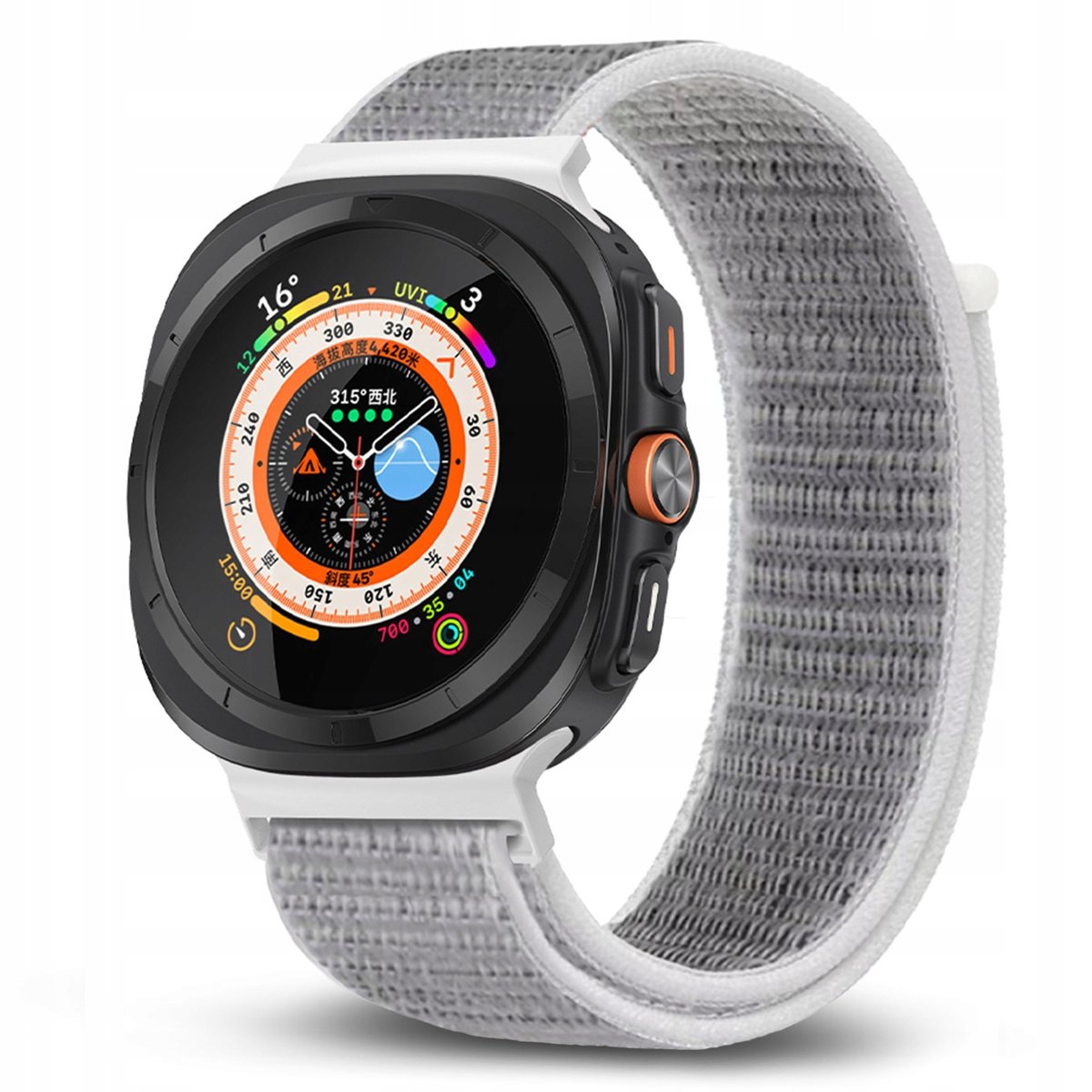 PASEK NYLONOWY ANTYALERGICZNY DO SAMSUNG Galaxy Watch Ultra SM-R705FZ 47mm
