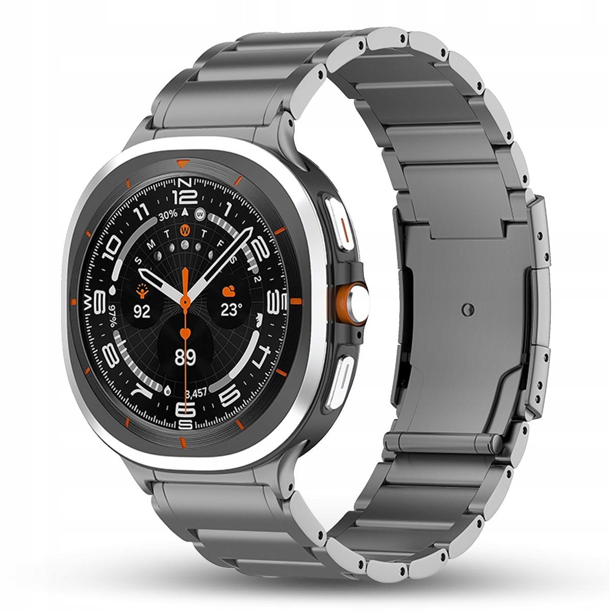 TYTANOWA BRANSOLETA PASEK DO SAMSUNG Galaxy Watch Ultra SM-R705FZ 47mm LTE