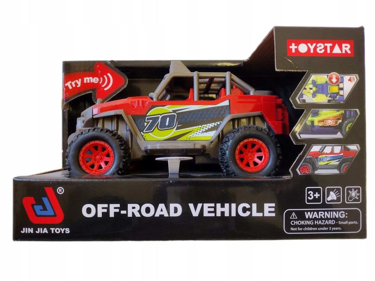 Auto Samochód Off-Road Terenowy Światło Dźwięk