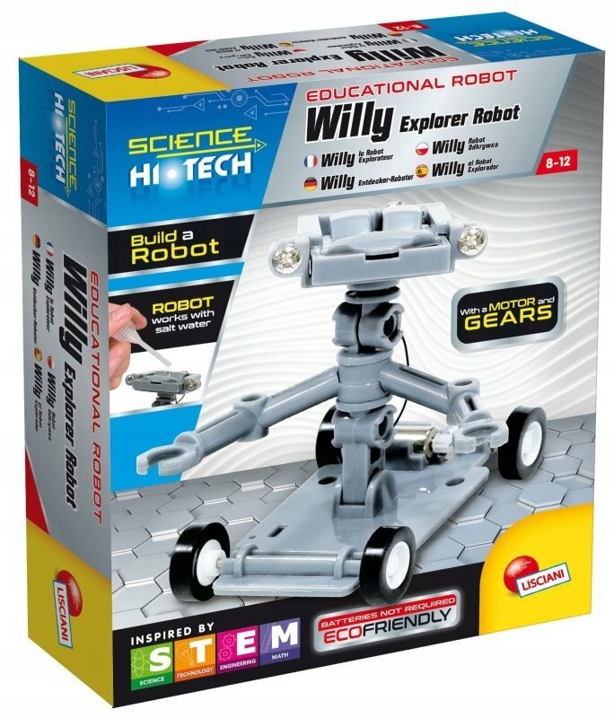Lisciani Stem Robot Hi Tech Science Do Złożenia 3 Rodzaje Do Wyboru