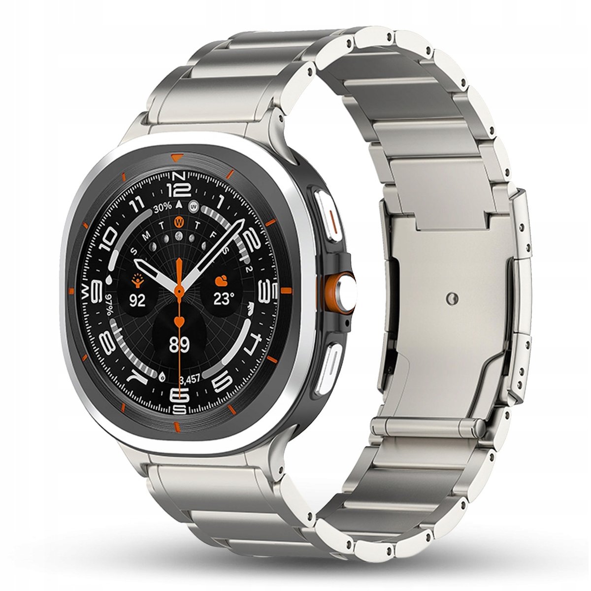 TYTANOWA BRANSOLETA PASEK DO SAMSUNG Galaxy Watch Ultra SM-R705FZ 47mm LTE