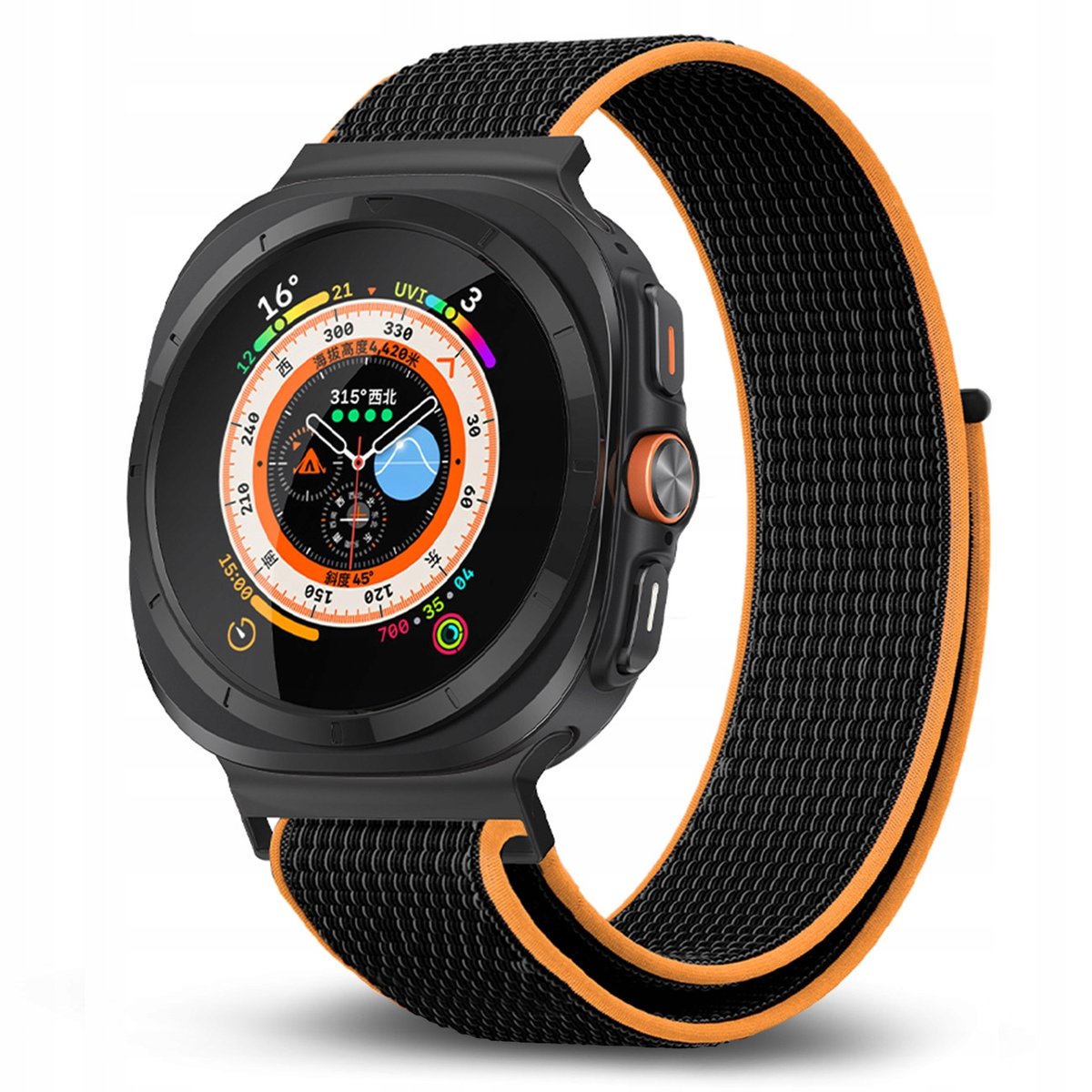 PASEK NYLONOWY ANTYALERGICZNY DO SAMSUNG Galaxy Watch Ultra SM-R705FZ 47mm