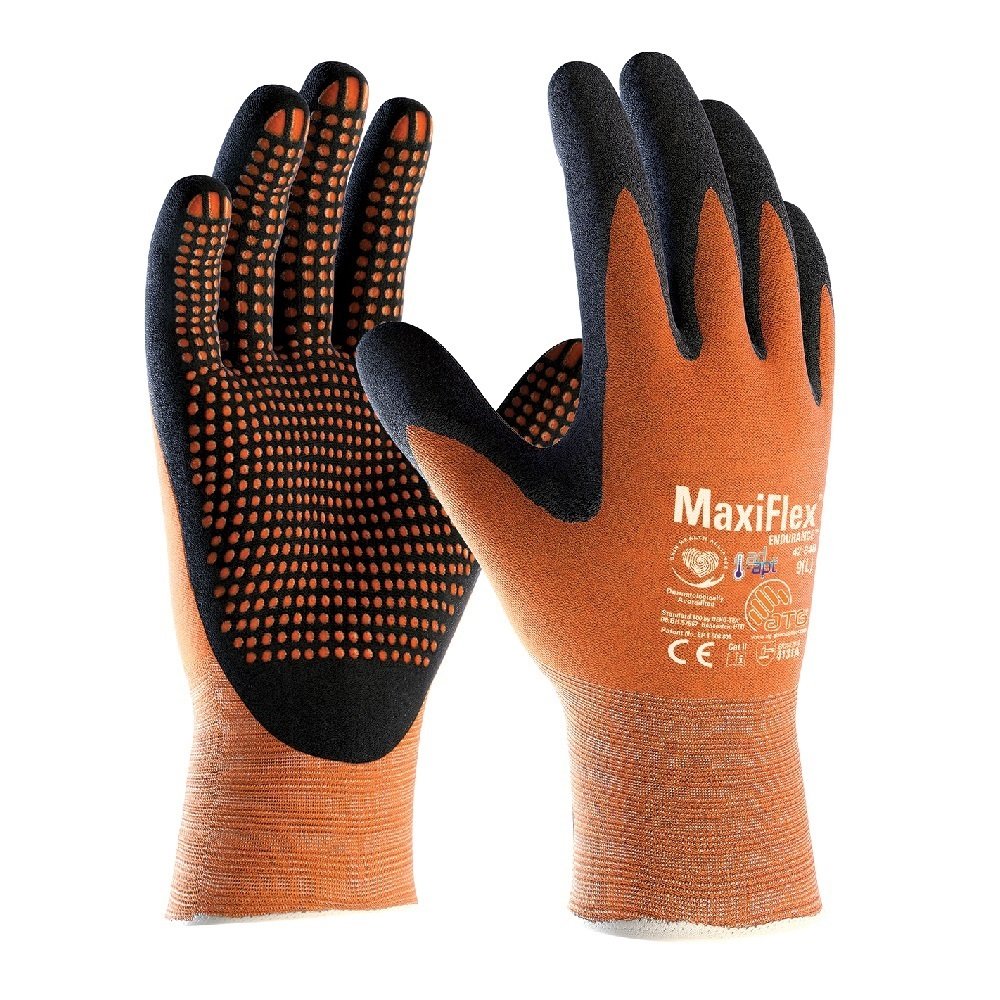 ATG MaxiFlex Endurance 7_S rękawice nakrapiane rękawiczka superlekka