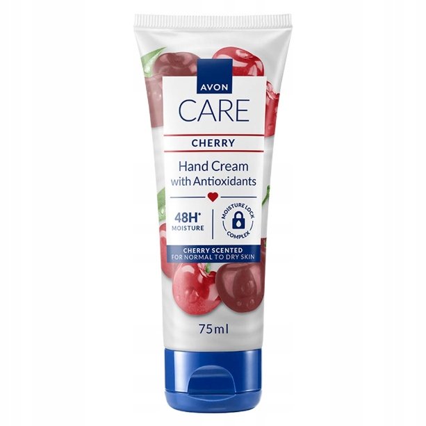 Avon Care - Krem do rąk - with Antioxidants - 75 ml - wiśniowy