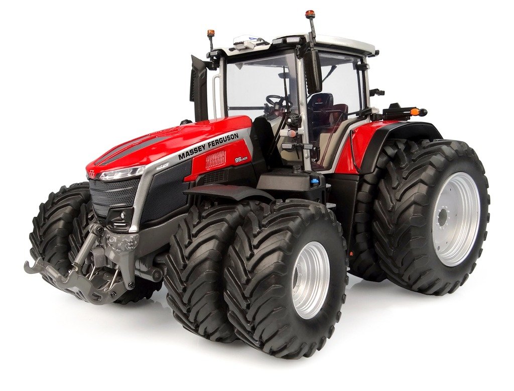 Metalowy model traktor Massey Ferguson 9S.425 na bliźniakach 1:32 Universal Hobbies