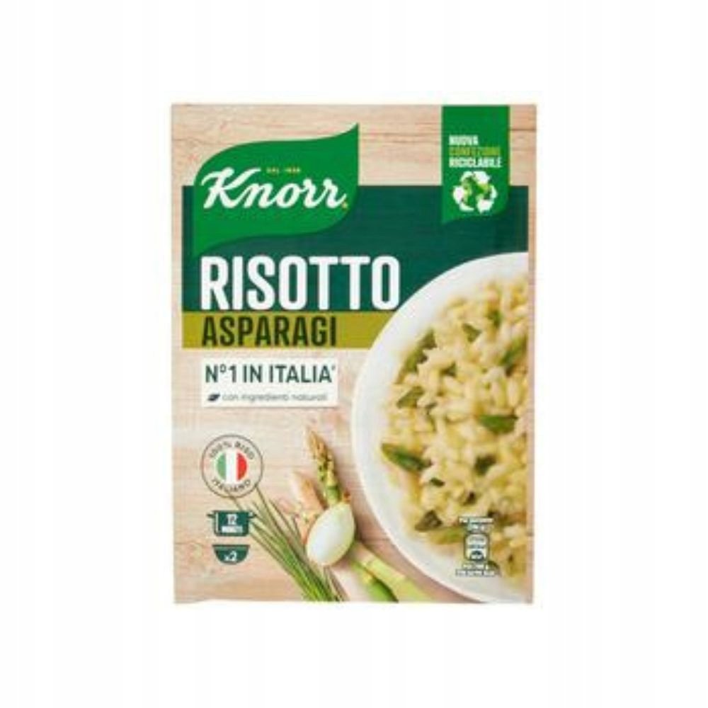 Risotto ze Szparagami od Knorr 175g gotowe w 12 minuty