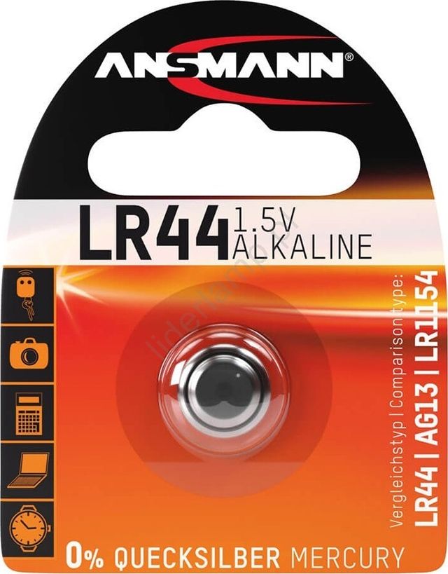 Ansmann Bateria LR44 10 szt.