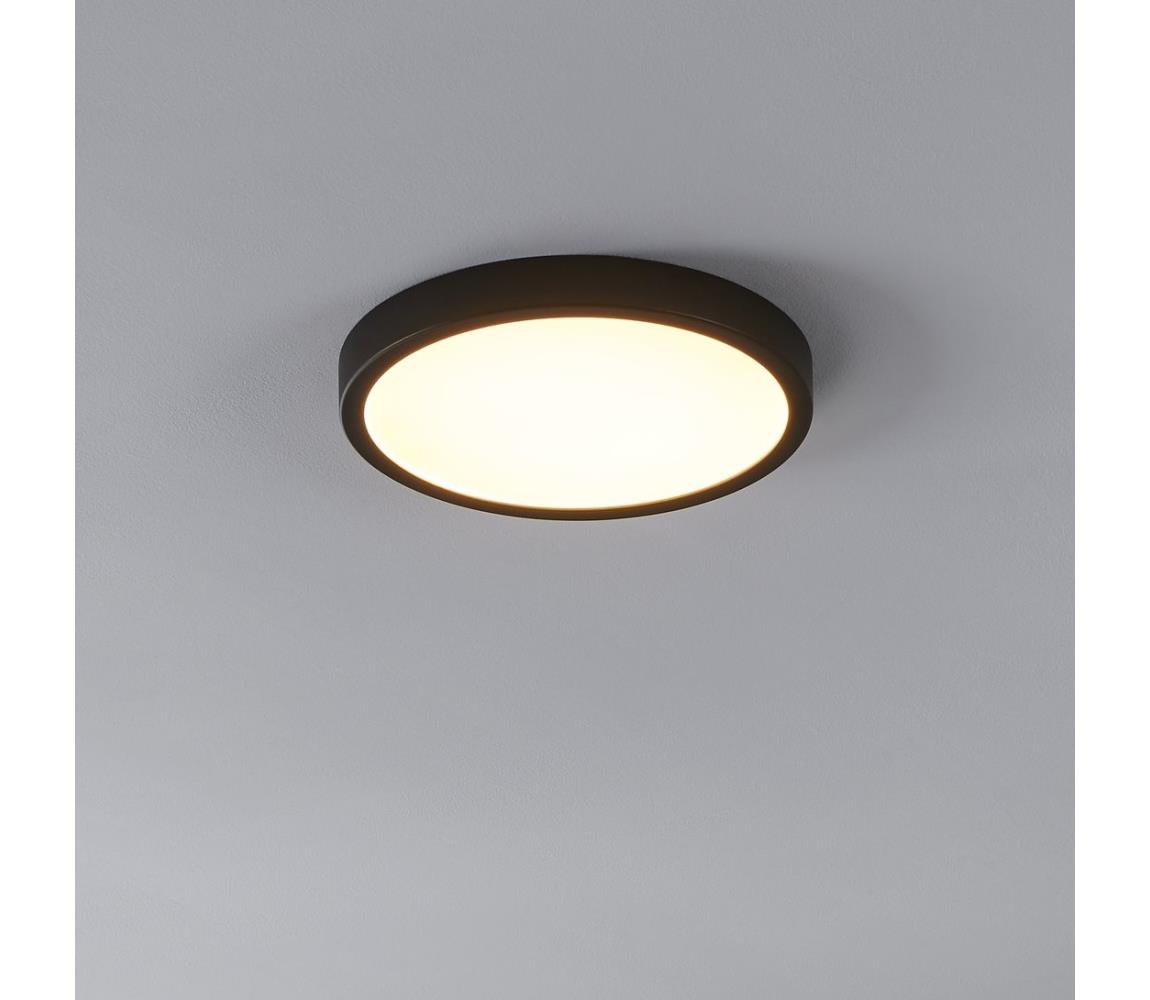 Eglo 901014 - LED Plafon z czujnikiem FUEVA LED/20,5W/230V czarny