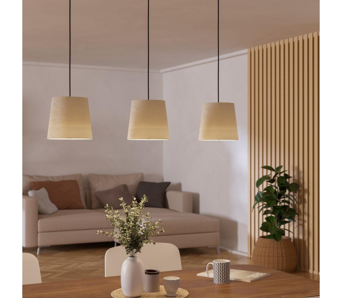 Eglo 901263 - Żyrandol na lince FEBRES 3xE27/60W/230V