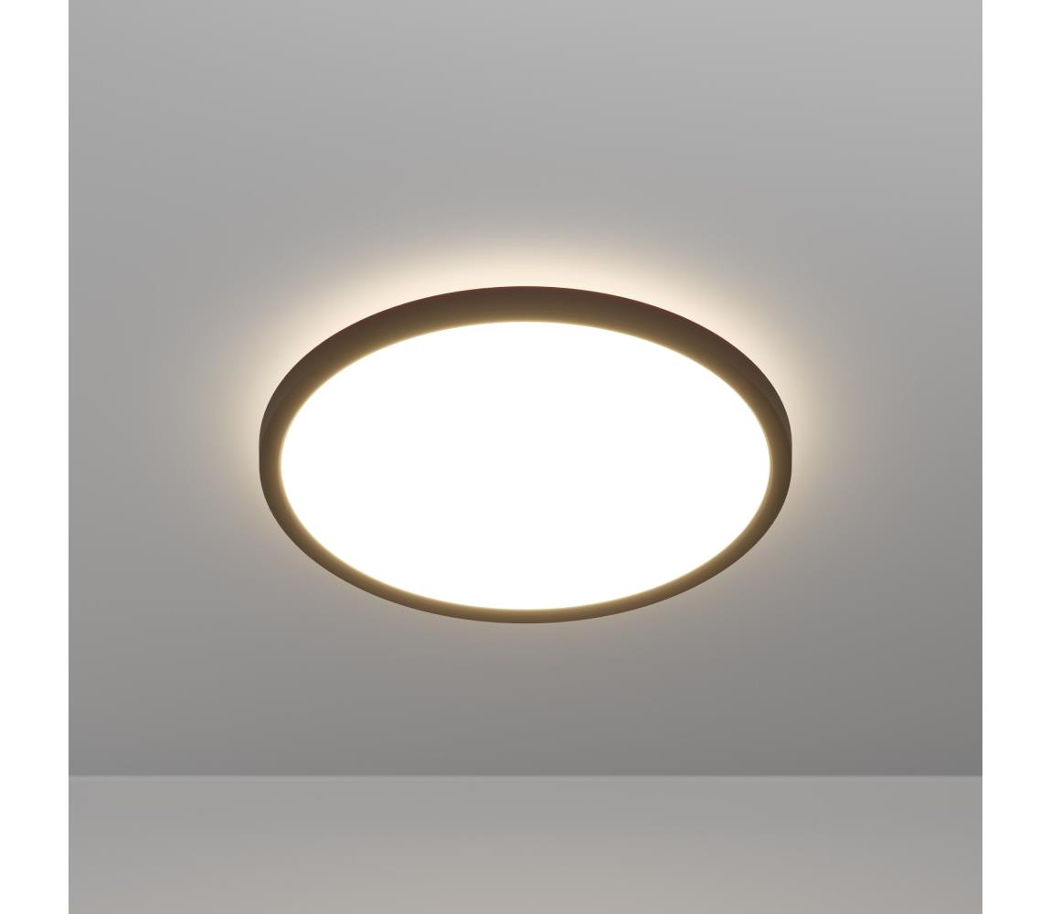 Eglo 901438-LED Plafon zewnętrzny ROVITO 13,9W/230V śr. 30 cm IP44 czarny