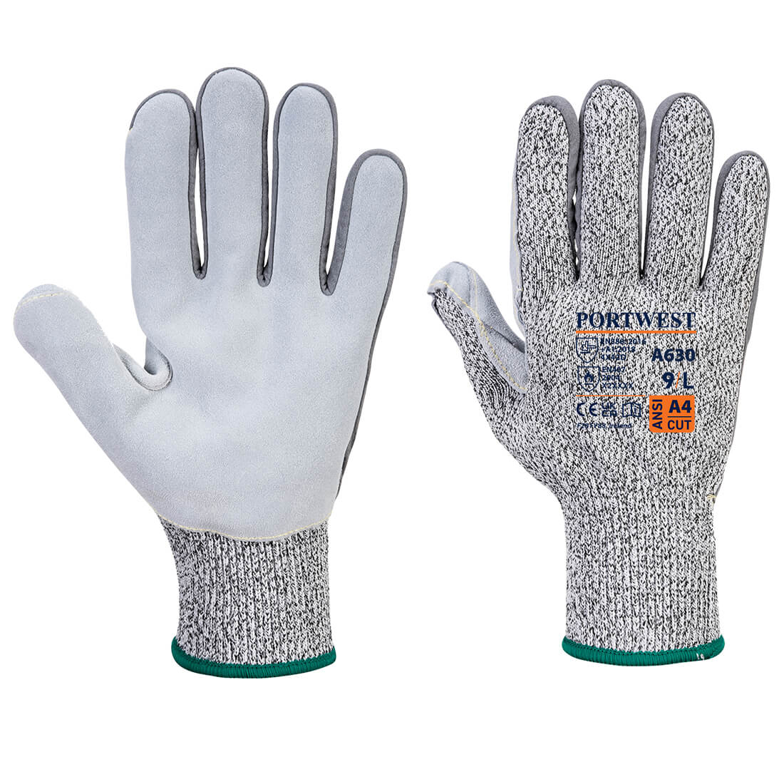 PORTWEST A630 RĘKAWICA ANTYPRZECIĘCIOWA RAZOR - LITE; SZARY