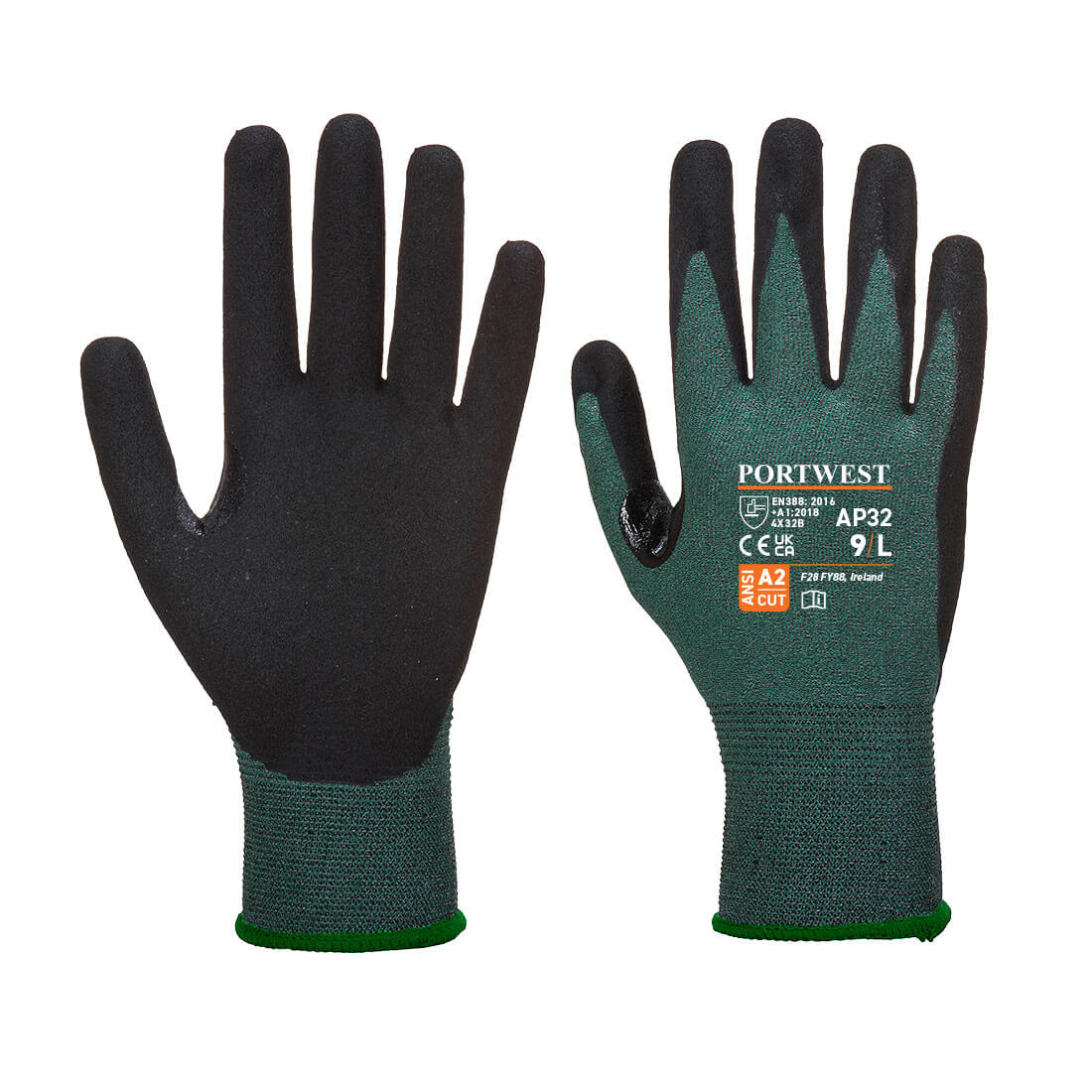 PORTWEST AP32 RĘKAWICA ANTYPRZECIĘCIOWA DEXTI CUT PRO; CZARNY/SZARY