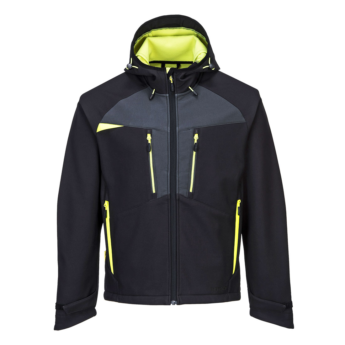 PORTWEST DX474 KURTKA SOFTSHELL DX4 (3L); CZARNY