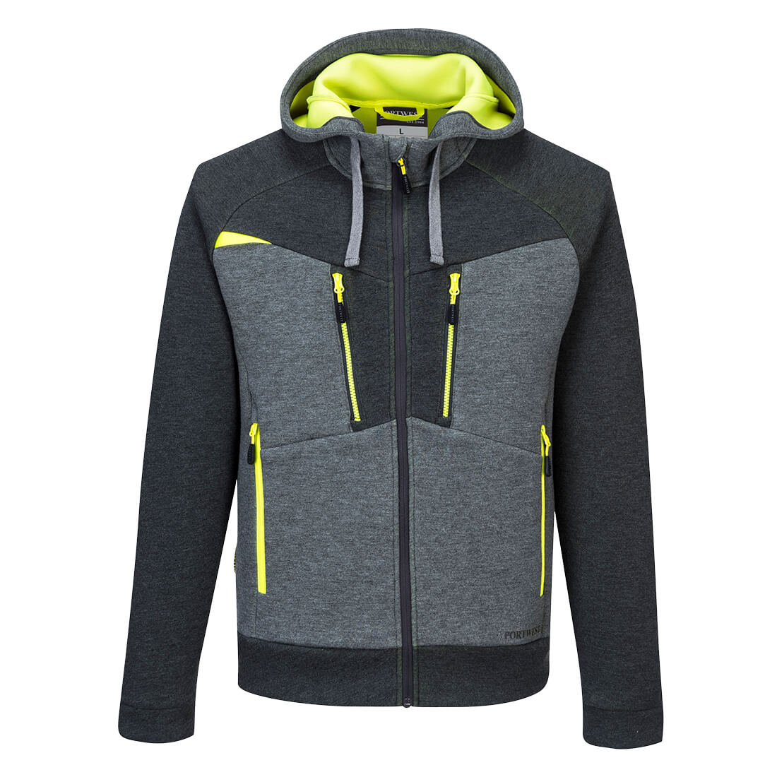 PORTWEST DX472 BLUZA Z KAPTUREM DX4 ; SZARY METALICZNY