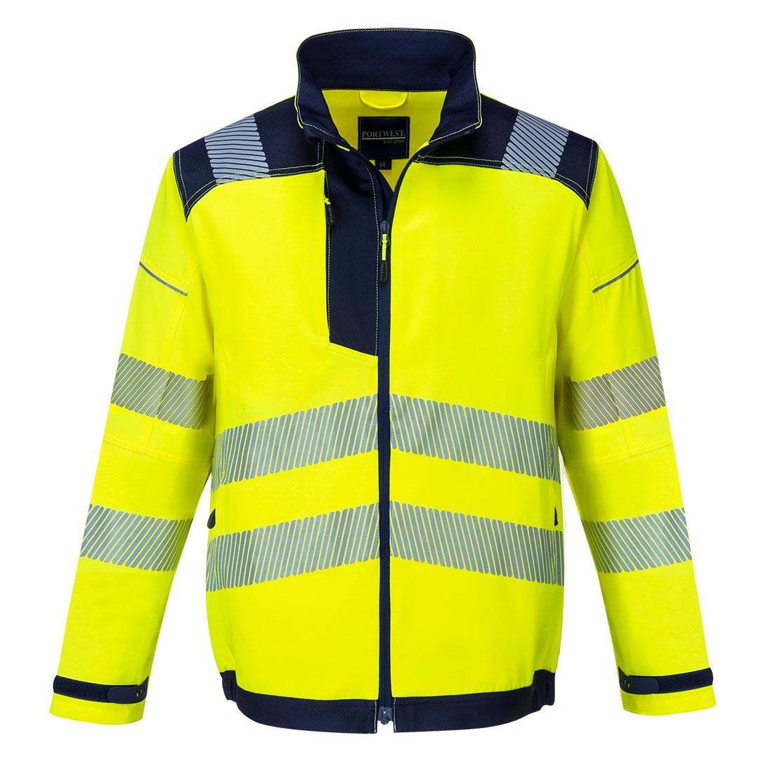 PORTWEST T500 KURTKA OSTRZEGAWCZA PW3; ŻÓŁTY/GRANATOWY
