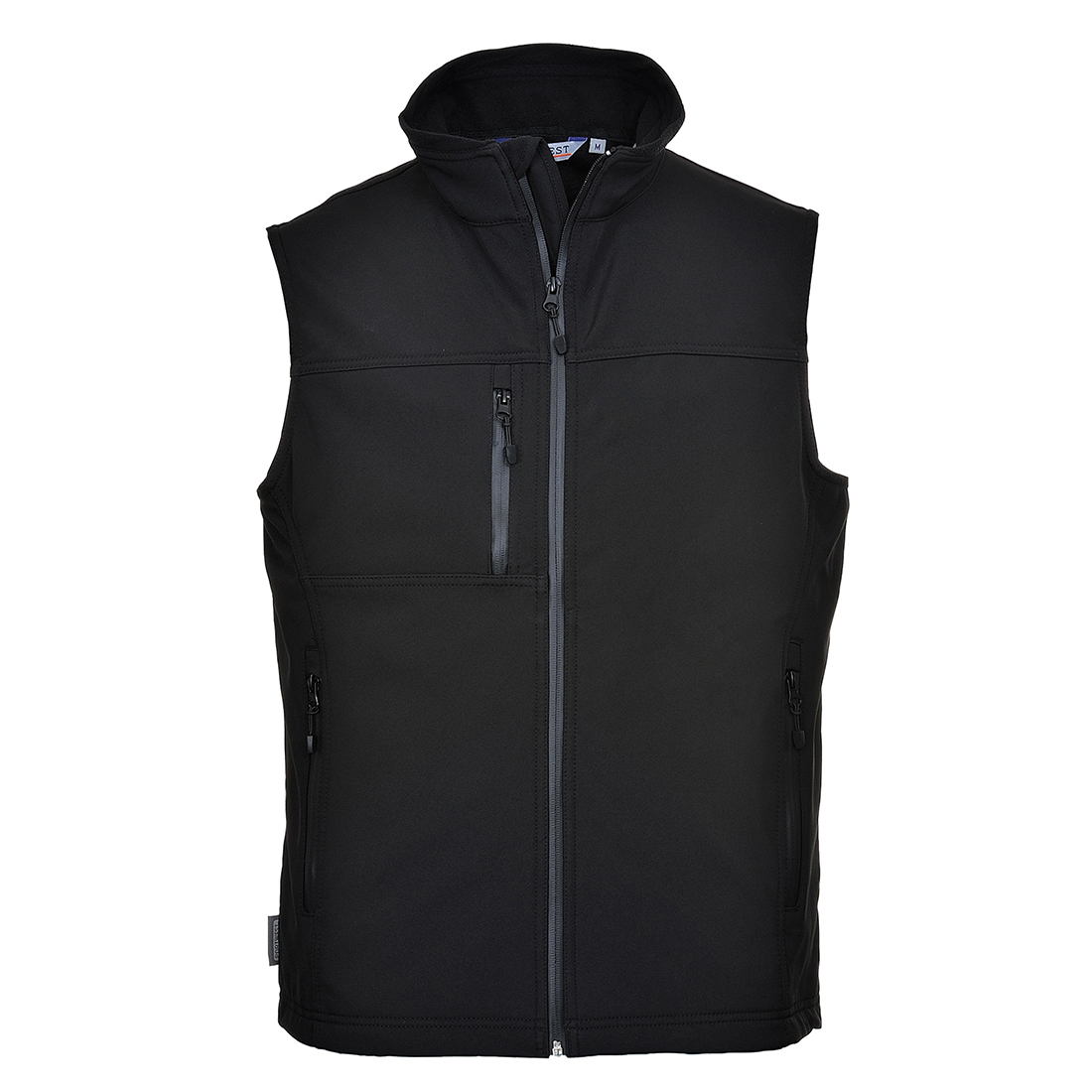 PORTWEST TK51 KAMIZELKA SOFTSHELL (3L); CZARNY
