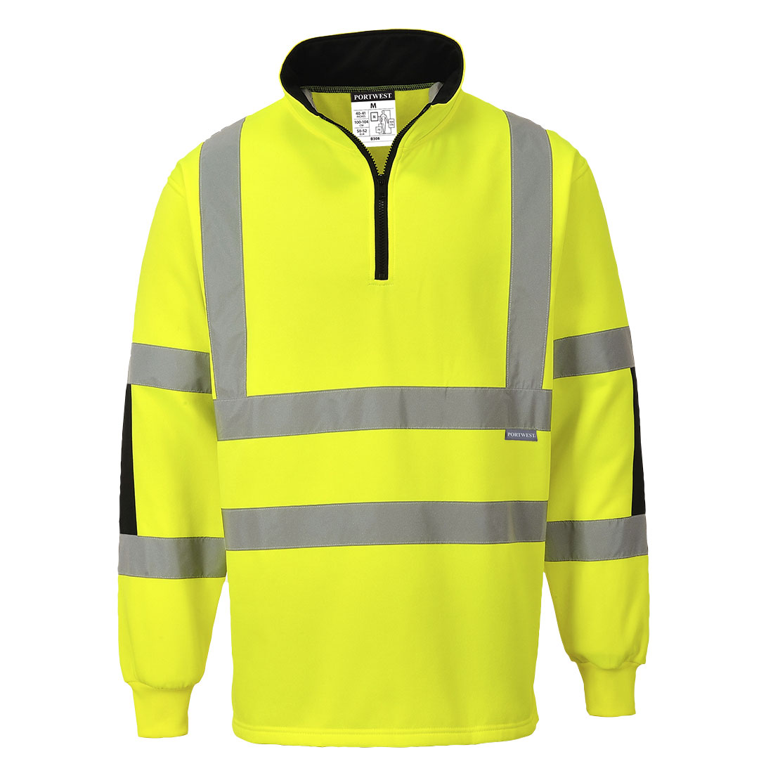 PORTWEST B308 BLUZA OSTRZEGAWCZA XENON RUGBY; ŻÓŁTY