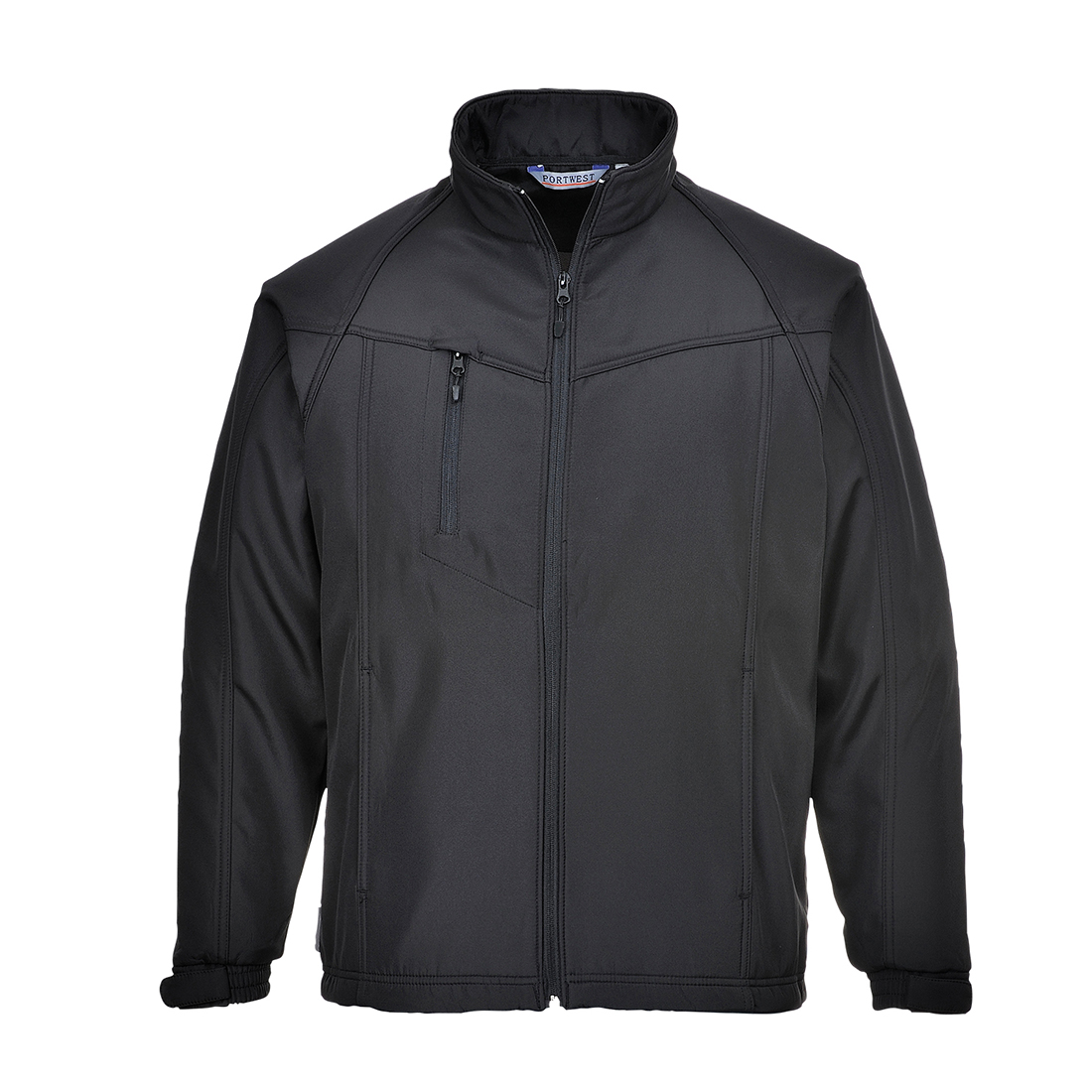 PORTWEST TK40 MĘSKA KURTKA SOFTSHELL OREGON (3L); CZARNY