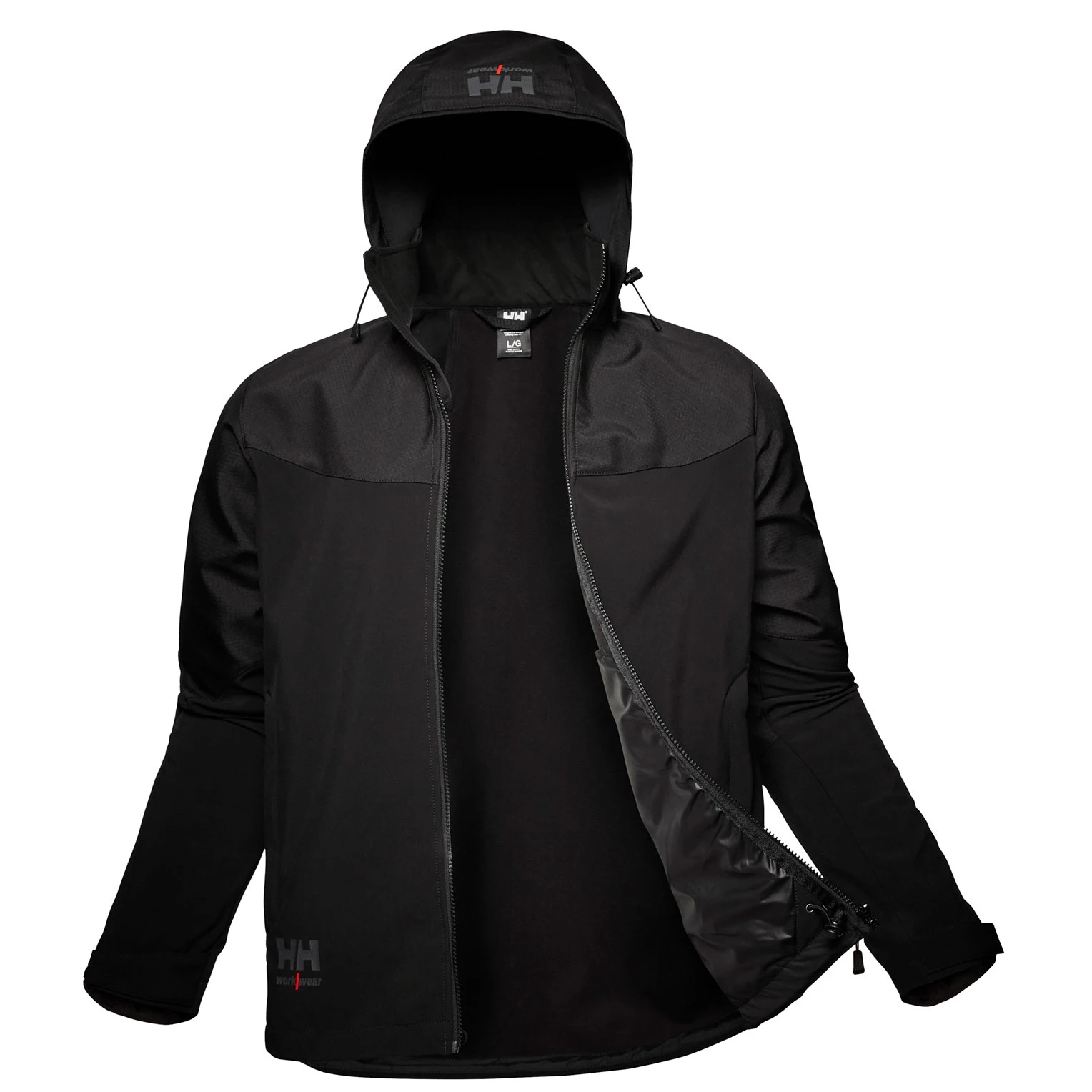 KURTKA SOFTSHELL HELLY HANSEN OXFORD H.; CZARNY