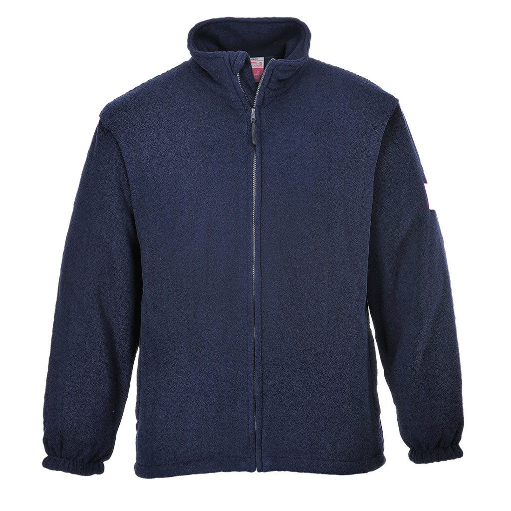 PORTWEST FR30 BLUZA POLAROWA TRUDNOPALNA I ANTYSTATYCZNA; GRANATOWY