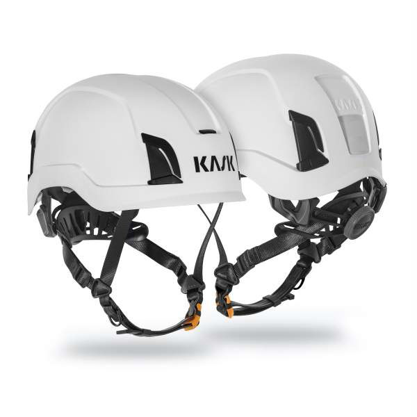 HEŁM DO PRACY NA WYSOKOŚCI KASK ZENITH X; EN 397, EN 50365 (Class 0), EN 12492; BIAŁY