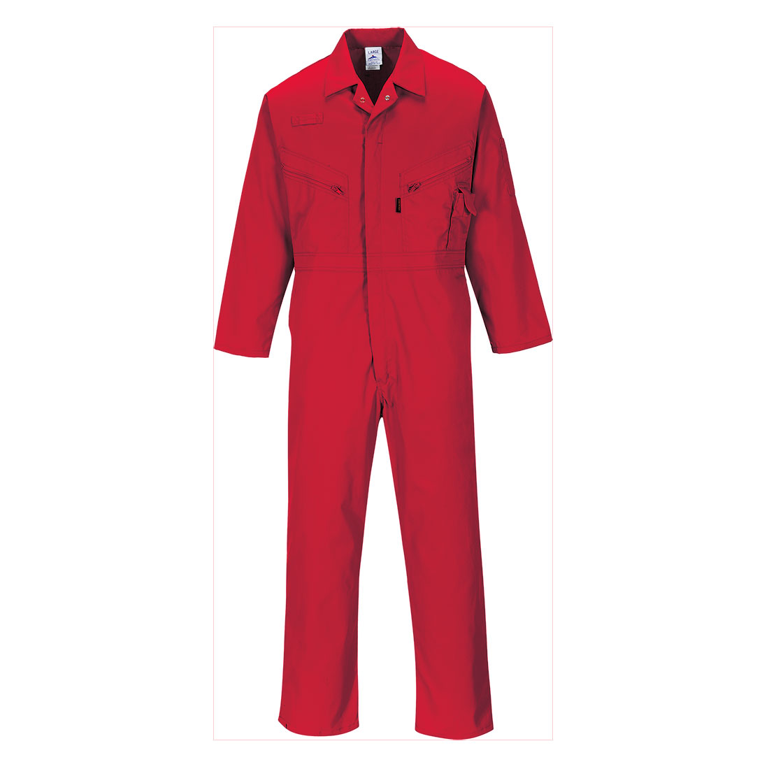 PORTWEST C813 KOMBINEZON LIVERPOOL; CZERWONY