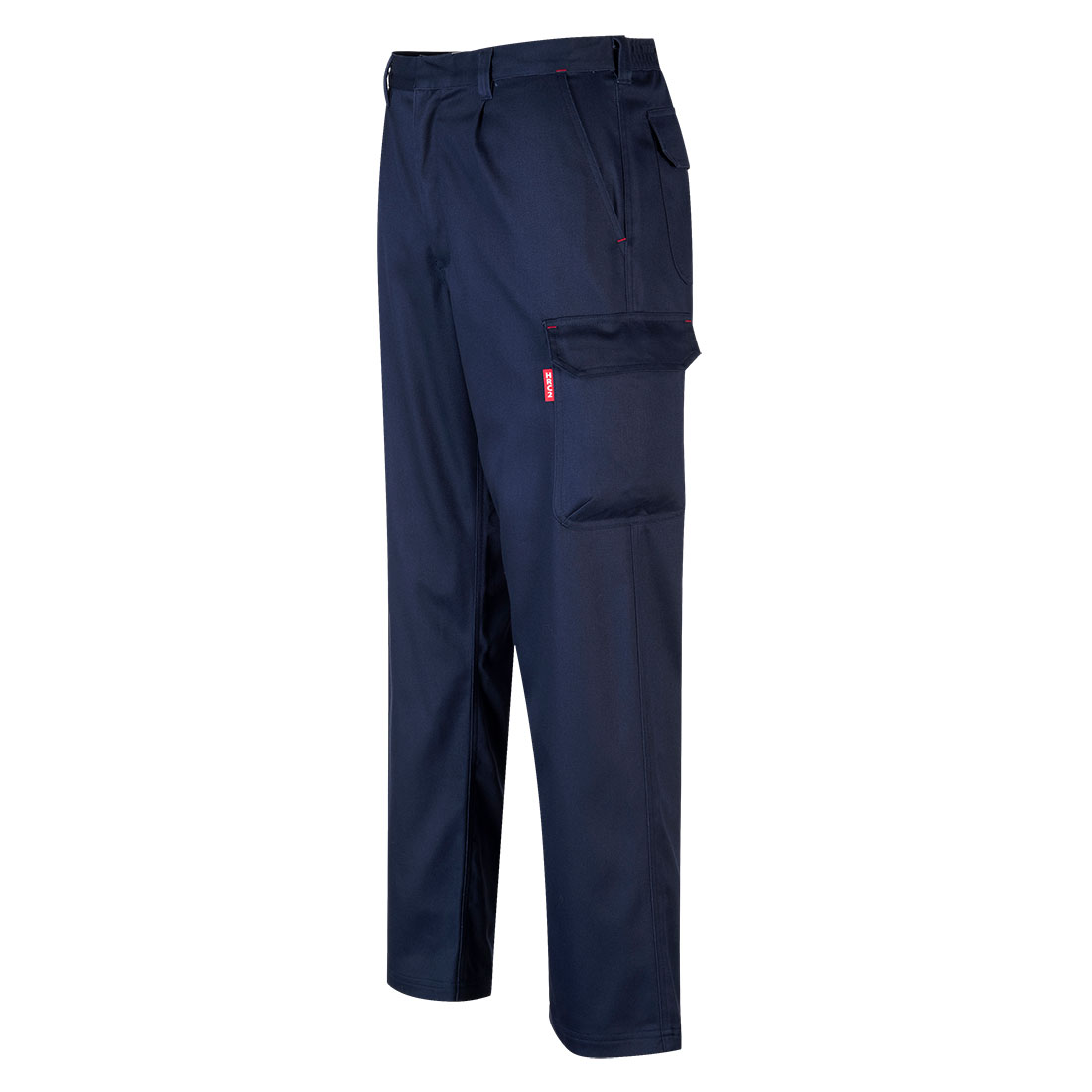 PORTWEST BZ31 SPODNIE TRUDNOPALNE BIZWELD CARGO; GRANATOWY