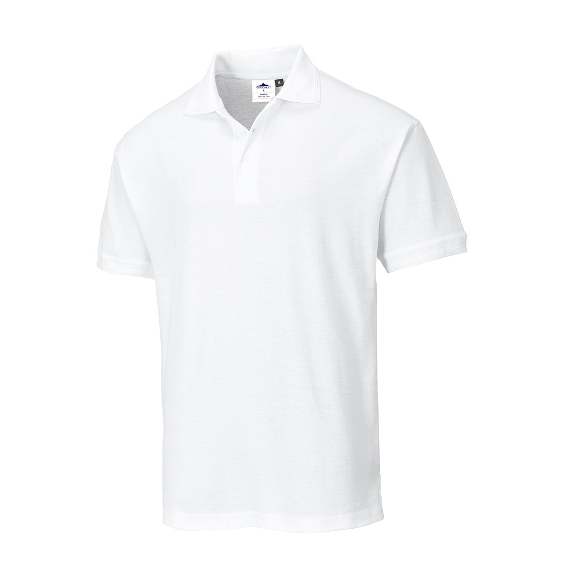 PORTWEST B210 KOSZULKA POLO NAPLES; BIAŁY