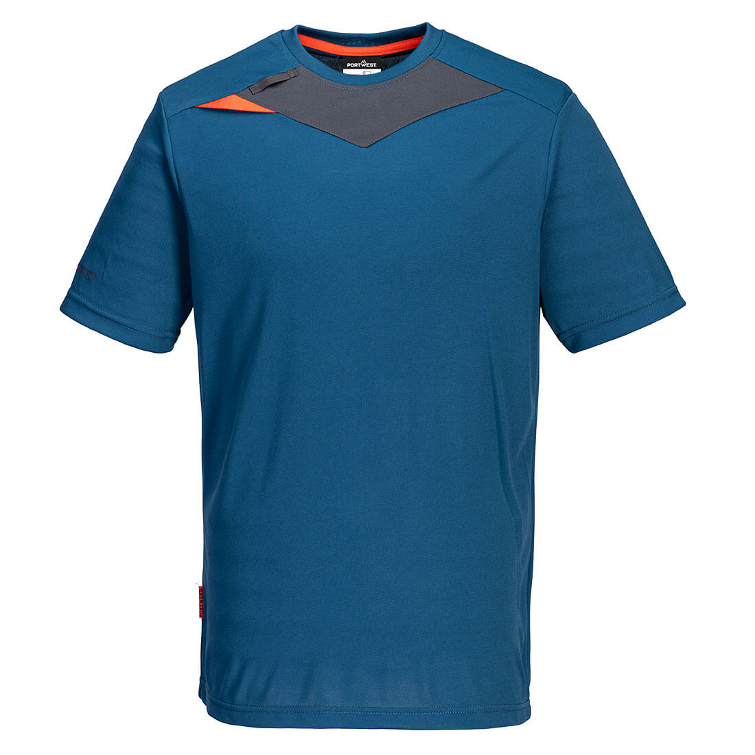 PORTWEST DX411 T-SHIRT DX4; METRO NIEBIESKI