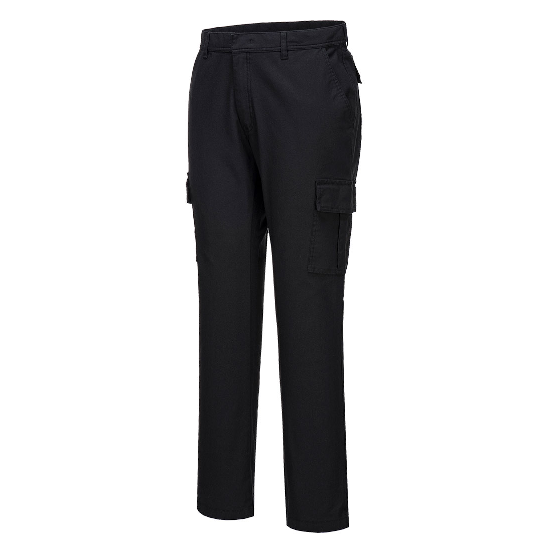 PORTWEST S231 SPODNIE BOJÓWKI SLIM STRETCH; CZARNY