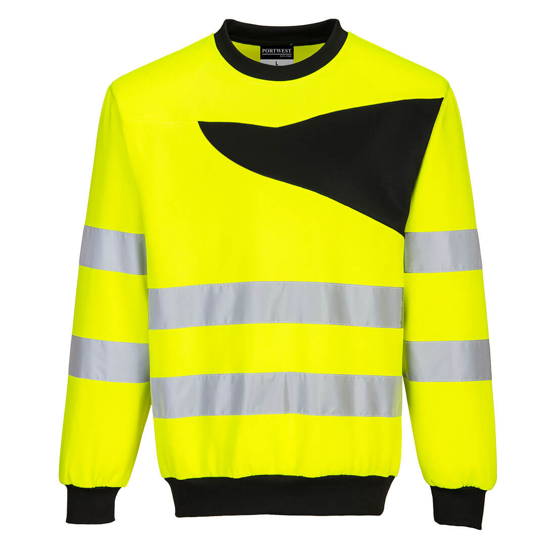 PORTWEST PW277 BLUZA OSTRZEGAWCZA PW2; ŻÓŁTY/CZARNY