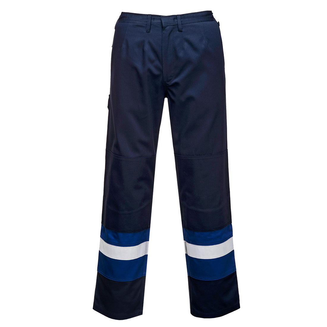 PORTWEST FR56 SPODNIE TRUDNOPALNE I ANTYSTATYCZNE BIZFLAME PLUS; GRANATOWY/ROYAL