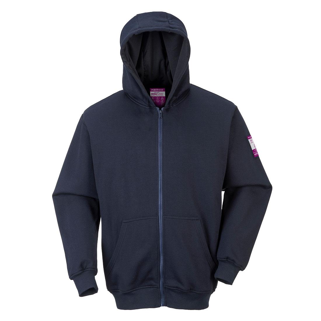 PORTWEST FR81 BLUZA TRUDNOPALNA Z KAPTUREM; GRANATOWY