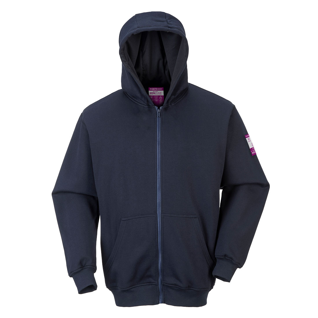 PORTWEST FR81 BLUZA TRUDNOPALNA Z KAPTUREM; GRANATOWY