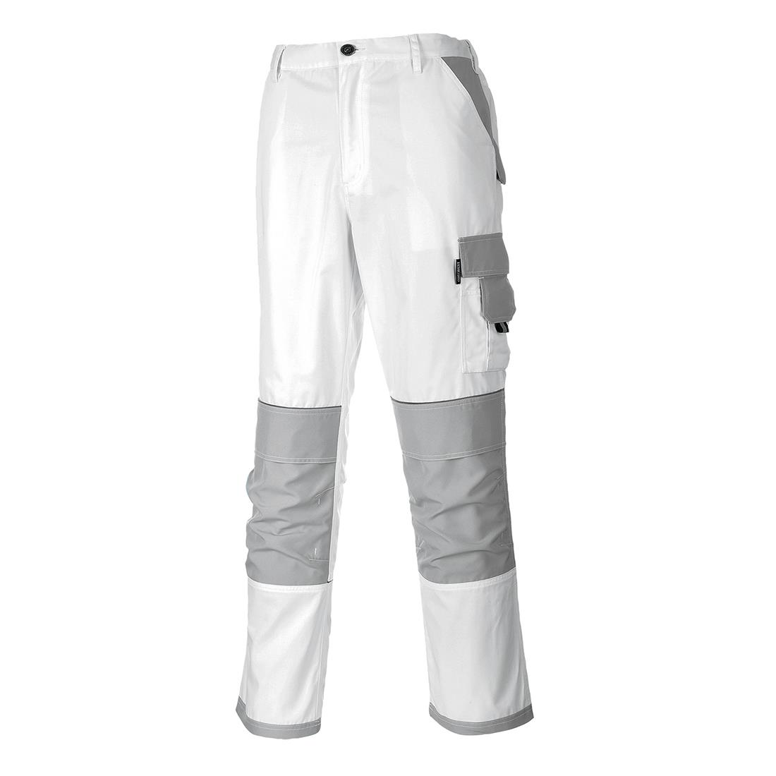 PORTWEST KS54 SPODNIE PAINTERS PRO; BIAŁY